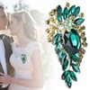 2Pcs Corsage Brooch Fashion Retro Exquisite Alloy Pins Applique Clothing