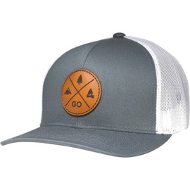 LINDO Trucker Hat - GO Outdoors (Gray/White)