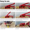 LNYEBN All-in-One Banding Strapping Kit with Poly Strapping Tensioner, 3200"