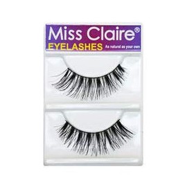 Miss Claire Eyelashes 19, Black, 1 Count, Black
