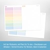 paper&you® Weekly Planner Pad A4 Pure without Fixed Date [Rainbow]