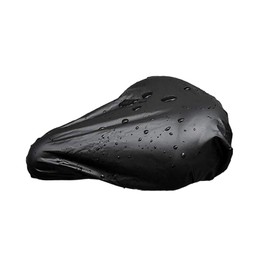 LeTradeJP Electric Bicycle Saddle Cover, Bicycle Saddle Cover, Universal Style for All Models, Waterproof and Dirt-Proof, Black
