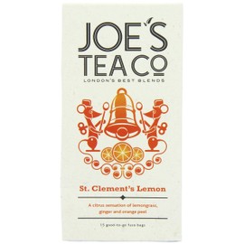 Joe's Tea Co. St. Clement's Lemon - 15 x organic pyramid tea bags