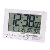 LANDEX YT5278WH Alarm Clock, Radio Wave, White, Neo Plus Timer,