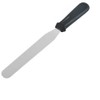 Kitchen Spatulas Set, Silicone and Stainless Steel (Straight, 10-Inch Blade)