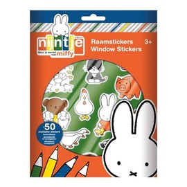 Bambolino Toys Nijtje 17059 Window Sticker Multi-Coloured One Size