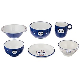 Hug me Panda Y15241 6-Piece Dinnerware Set