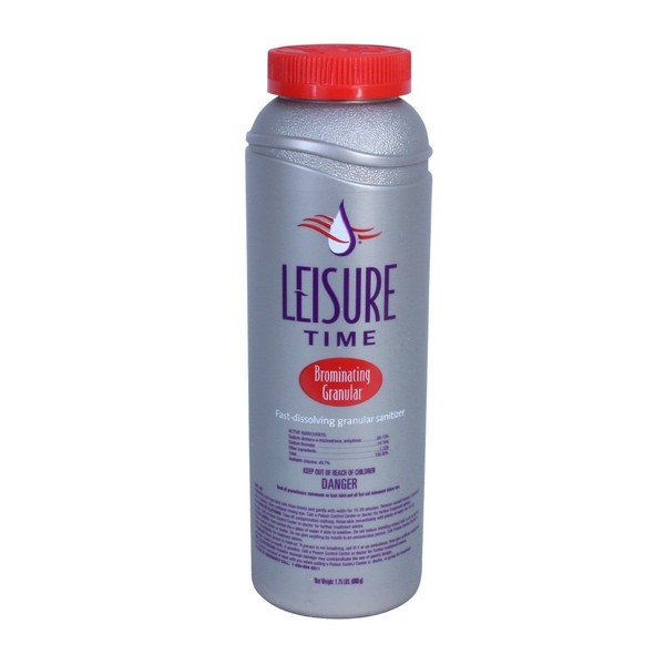 Leisure Time 45435-02 Brominating Granular for Spas and Hot Tubs