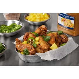 Minor's Vegan Pineapple Jalapeno, Cooking Sauce and Marinade, Great on Chicken, Seafood and Flatbreads 5 lb Jug