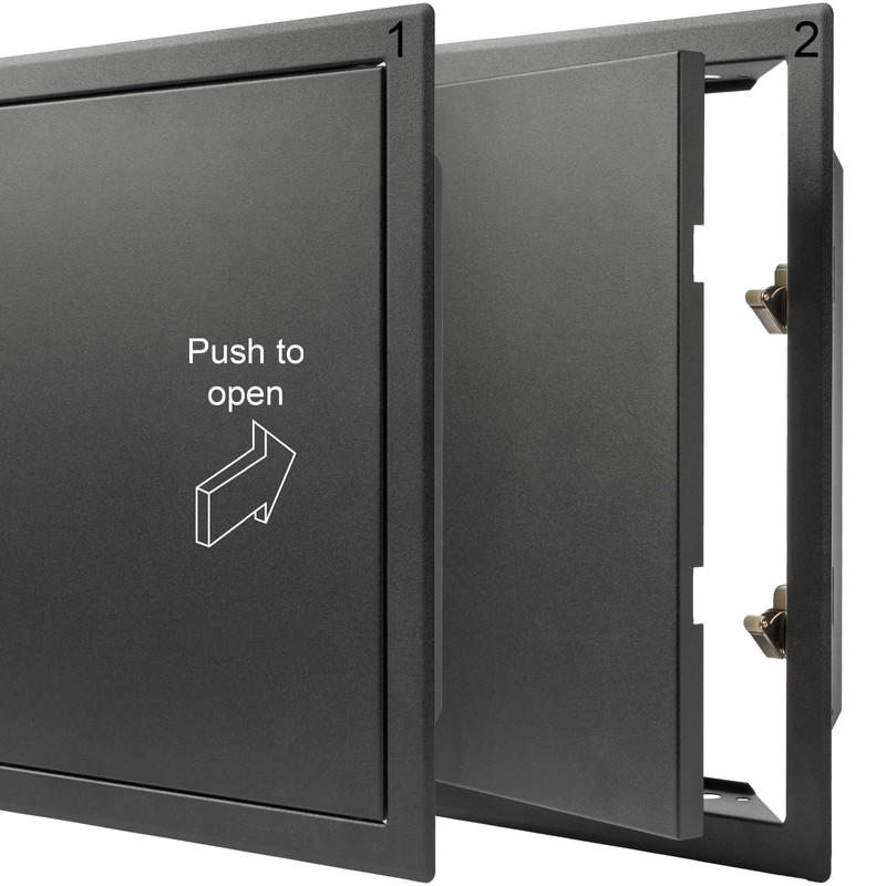 Vent Systems 12'' x 12'' Inch Anthracite Metal Access Panel