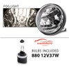 Sagnod Auto Fog Lights Set Compatible with 2007-2013 GMC Sierra