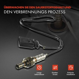 Lambda Sensor Control Probe in Front of Cat for A3 Arosa Cordoba Ibiza II Inca Leon Toledo II Octavia Bora Caddy II Golf IV Lupo Polo 1.0L-2.3L 1993-2010 0258005081
