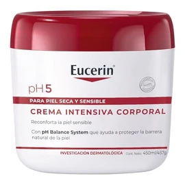 Eucerin Ph5 Crema Intensiva Corporal Para Piel Sensible O Seca,450Ml