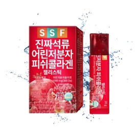 순수식품 진짜 석류 어린 저분자 피쉬 콜라겐 20g x 15포 Pure Food Real Pomegranate Young Low Molecular Fish Collagen 20g x 15 Packs