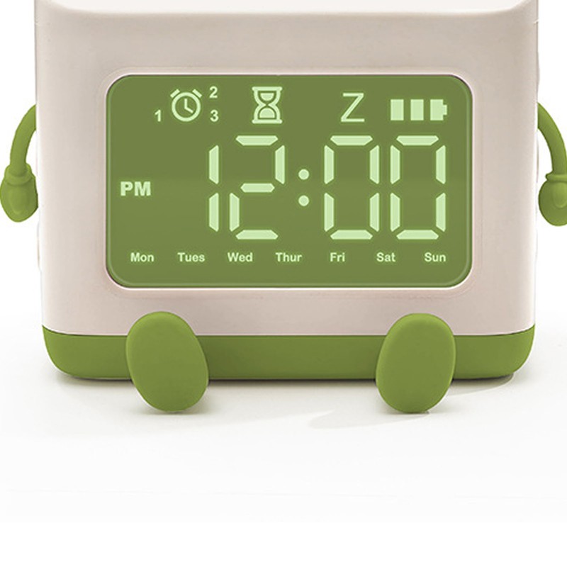 Fun Milk Box Alarm Clock Student Countdown Cartoon Alarm Clock