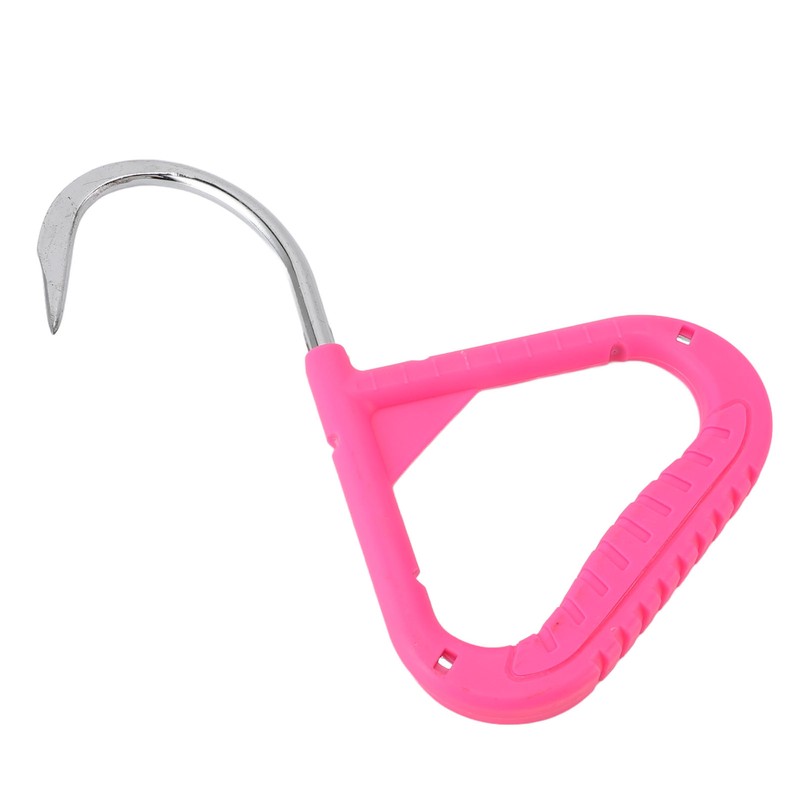 Pulp Hook Chrome Plated Steel Single Handed Comfortable Grip Log