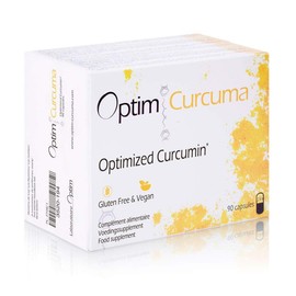 Optim Curcuma 90 Kapseln - Longvida Curcumin - Nahrungsergänzungsmittel - Kurkuma Hohe Stärke und Bioverfügbarkeit | Antioxidantien & natürliche Entzündungshemmer