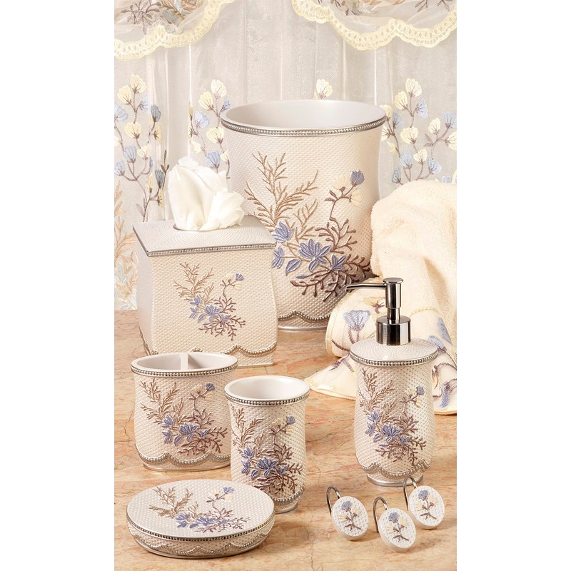 Popular Bath Capri, jabonera, Beige