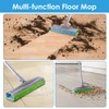 YONILL Scrub Mop Brush for Floors Cleaning, 2 in 1