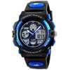 Kids Analog Digital Electronic Sports Watches Multifunctional Military Time Dual