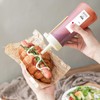 Sunch Craft 3 Pcs Condiment Squeeze Bottle 350ML/11.8OZ Ketchup Salad