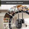 Sansco 5MP IP Wireless WIFI CCTV PTZ Camera Smart Home