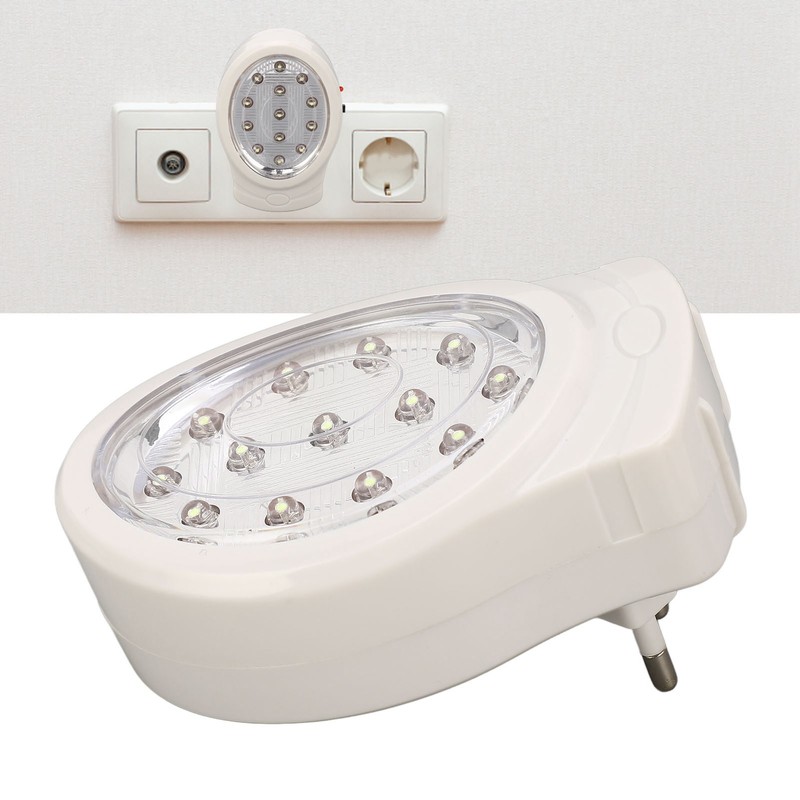 LED Emergency Light 2W Cold White 2 Gear Energy Saving