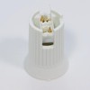 Encoidoz 100PCS C7 E12 Replacement Bulb Sockets, C7 White Socket