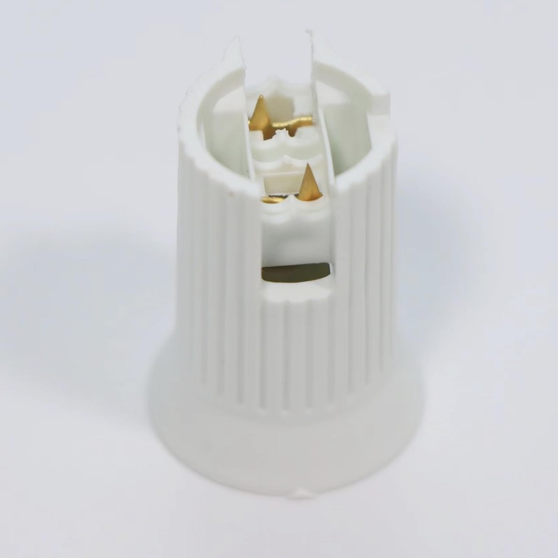 Encoidoz 100PCS C7 E12 Replacement Bulb Sockets, C7 White Socket