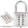 Socobeta Digital Padlock 10 Digit Combination Code with Dedicated Button