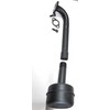 AR-Sport Erect Exhaust Pipe Muffler 1 inch male thread for: