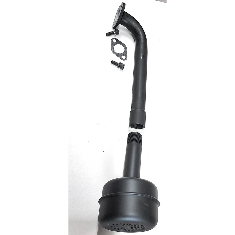 AR-Sport Erect Exhaust Pipe Muffler 1 inch male thread for: