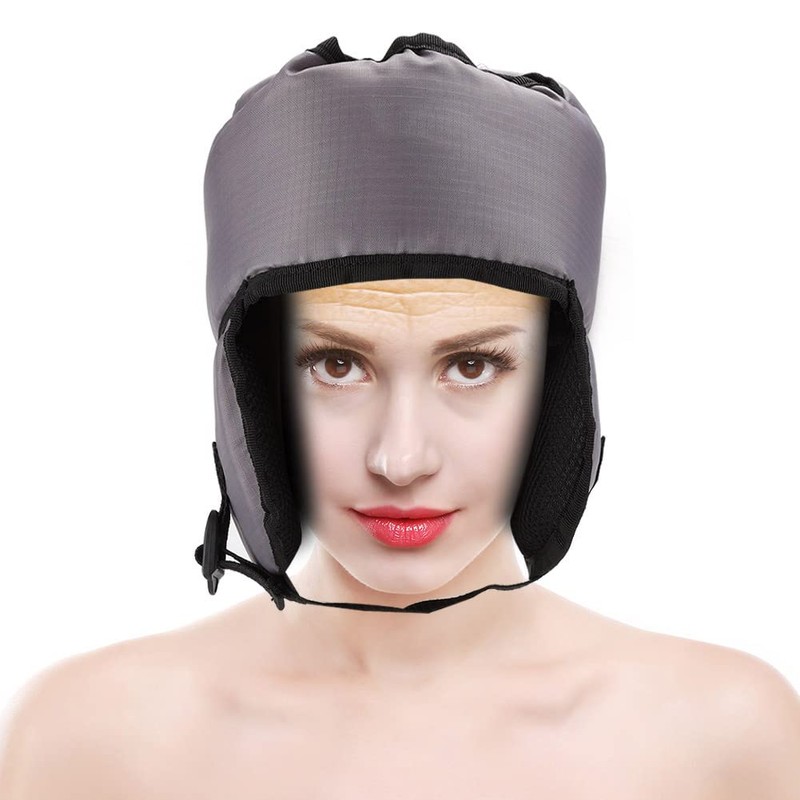 Uxsiya Elderly Safety Helmet, Shock Absorption Safety Cap Soft Adjustable