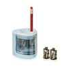 Peach PO102 Electric Universal Pencil Sharpener, Incl. Replacement Parts, for