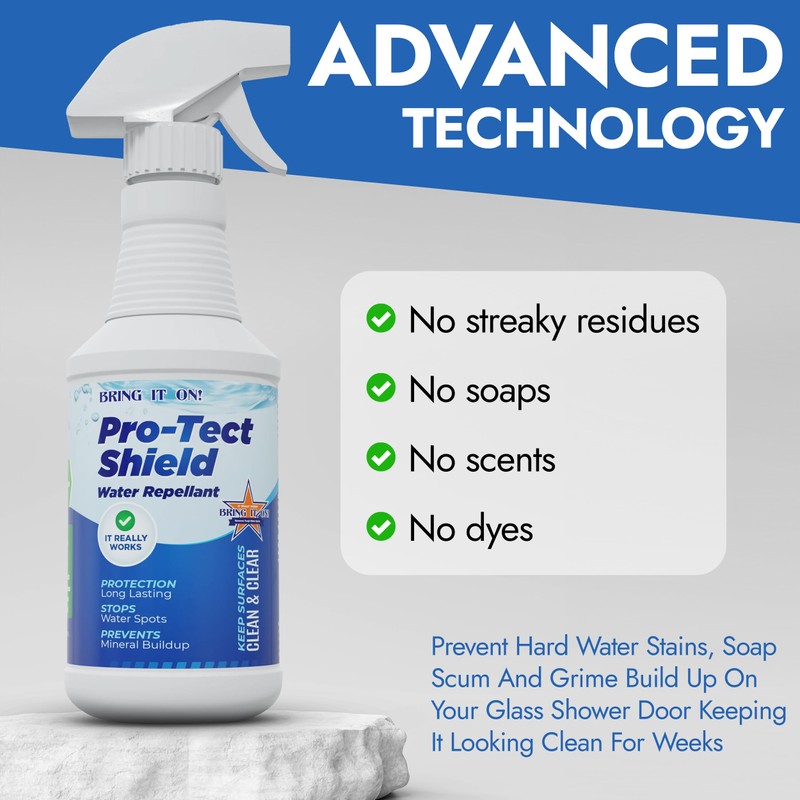 Bring It On Protect Shield Shower Door Water Repellent |
