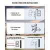 THALASSA RV Reading Light with USB Port 12V Camper Interior
