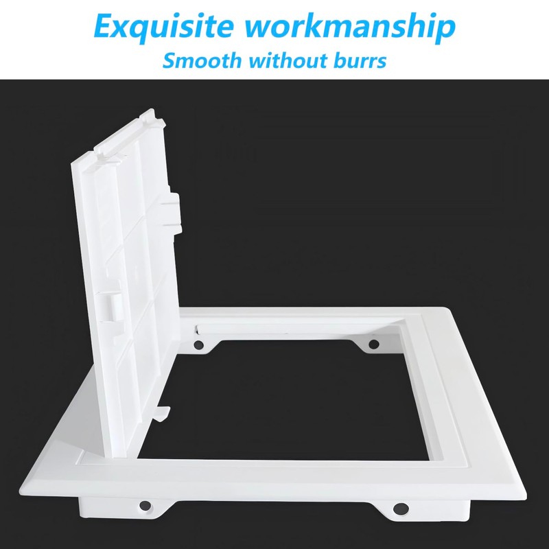 Qrity 6x8 Inch(150×200mm) Access Panel, Paintable Easy Access Doors, ABS