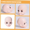 Baluue Makeup Mannequin Head for Eyelash Extension Training Realistic Face