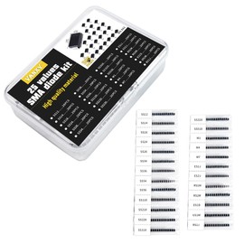 SS12 SS14 SS16 SS24 SS26 SS34 SS36 SS54 SS56 SMA Diode Kit 25Values