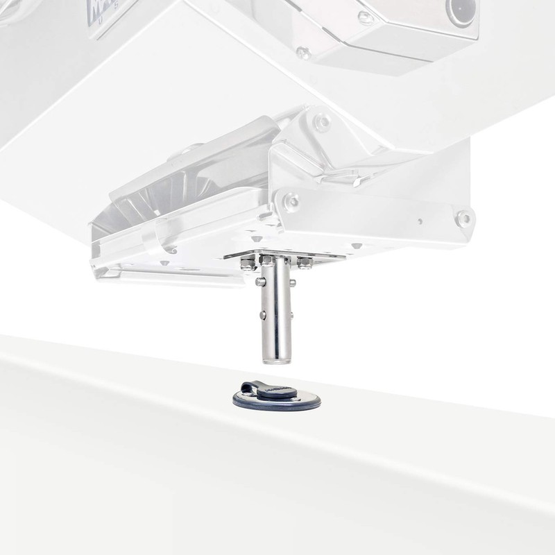 Magma T10-326 Single Locking Flush Deck Socket Mount | Stainless