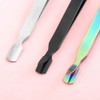 Nail Tweezers, Stainless Steel Double End Nail Shaping Tweezer Clip,