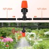 Sumalon 80PCS Adjustable Micro Spray Drip Irrigation Drippers