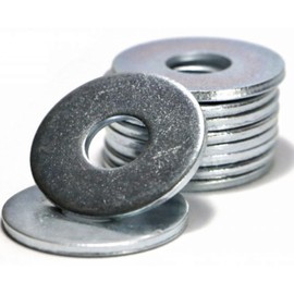 Large Flat Washer M30-30mm (Pack of: 2) Form G Zinc Galvanised Steel Penny Washers DIN 9021