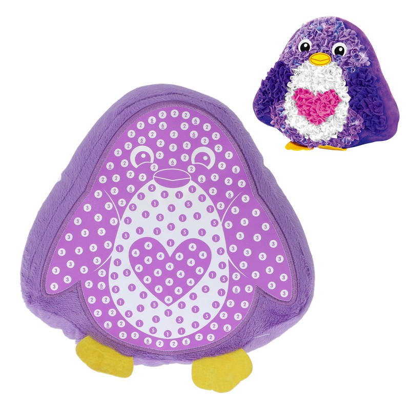 Plush Craft DIY Animal Pillow Safe Reliable Bright Colors Have