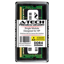 A-Tech 16GB RAM for HP EliteDesk 800 G2 Series Mini | DDR4 2133 SODIMM PC4-17000 1.2V 260-Pin Memory Upgrade Module
