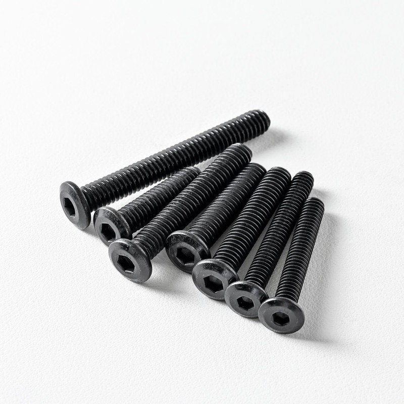 1/4-20 x 5/8" (40 Pack) Flat Head Hex Socket Cap