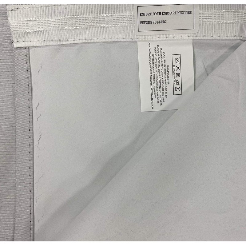 Kinfolk Textile Thermal Blackout Curtain Linings Pair 3 Pass Includes
