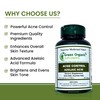Green Organic Supplements Acne, Azelaic Acid, 90 VCaps, High Absorbable,