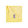 Pack of 10 16" x 16" Washable & Heavyweight Microtex Microfibre Cleaning Cloth. Ideal to use on all Household & Workplace Cleaning (Yellow)