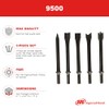 Ingersoll Rand 9500 Chisel Bit Kit for 114GQC Edge Series